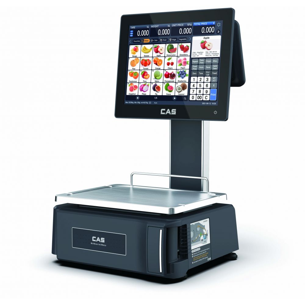 CAS CL8000 Label Printing Scale Cash Register Group